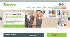 Desktop Screenshot of partnerscreditunion.co.uk